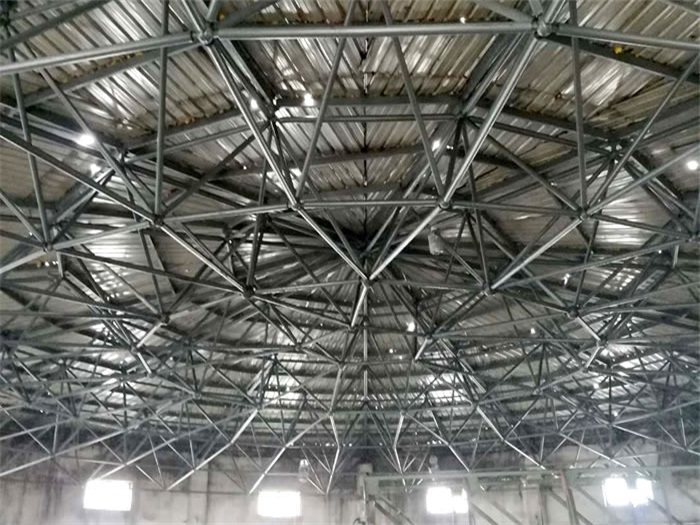 威海洗煤厂蓄水池网架