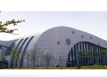 威海会议中心外景网架工程
